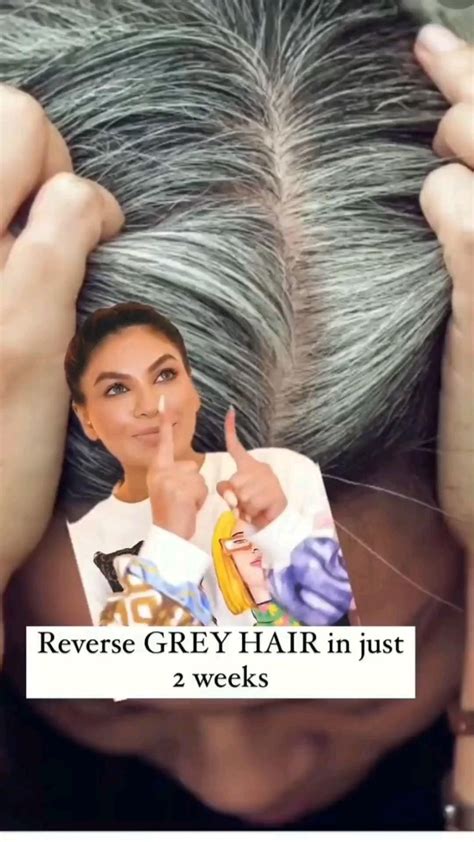 how to remove grey hair naturally