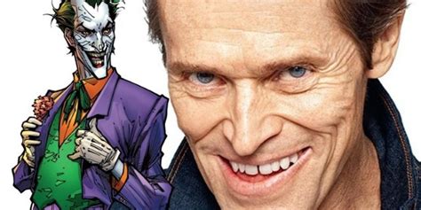 This Fan Poster Of Willem Dafoe As The Joker Is Horrifying