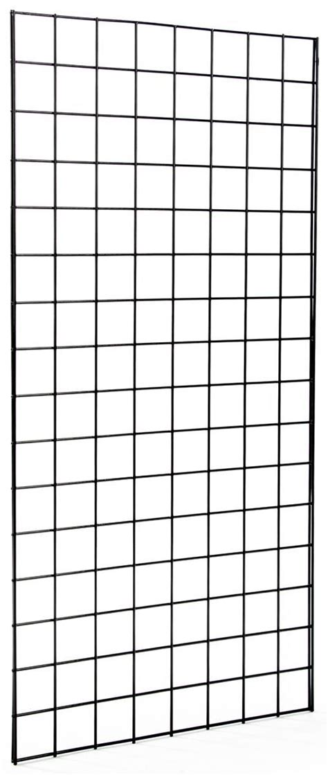 24 X 48 Metal Gridwall Panels Set Of 2 Black In 2021 Wire Grid