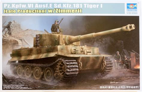 IModeler Review Trumpeter 1 35 Tiger I Late W Zimmerit 09540 Part