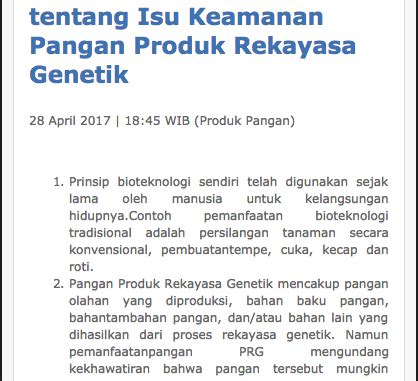 Contoh Produk Rekayasa Genetika Koleksi Gambar