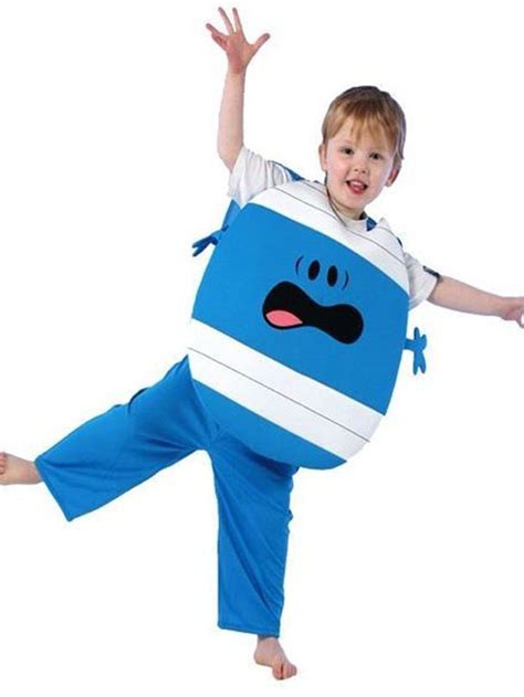 Boys Mr Bump Mr Men World Book Day Week Cartoon Fancy Dress Costume