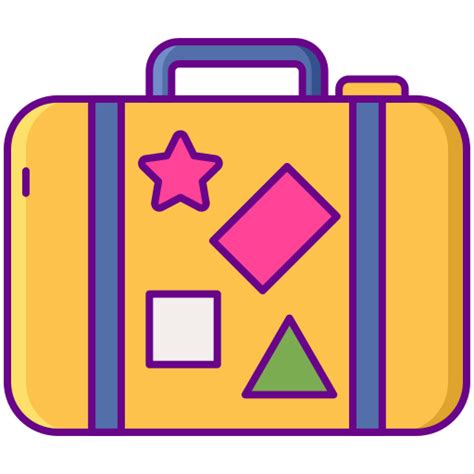 Suitcase Free Travel Icons