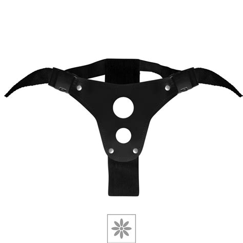 Cinta Para Prótese Dupla Regulagem Acaso 00489 Preto Único Pura audácia Sex Shop