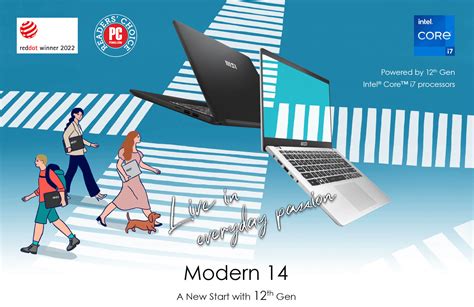MSI Modern 14 C12MO 815/816 Business and Productivity Laptop – MSI ...