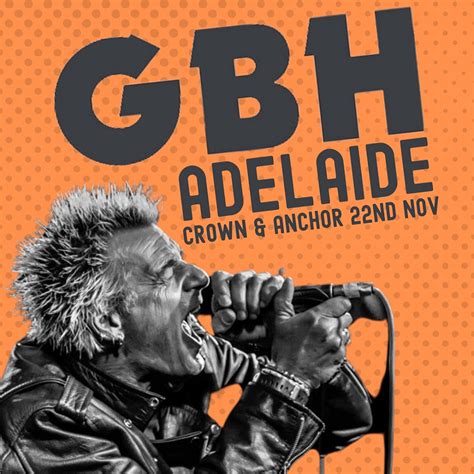 GBH - AUSTRALIAN TOUR - Good Music Month