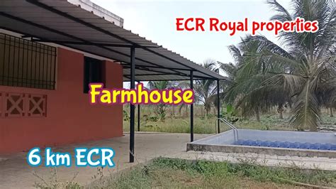 ID 829 ECR Farmhouse For Sale In Chennai Thirukkalikundram 7acre