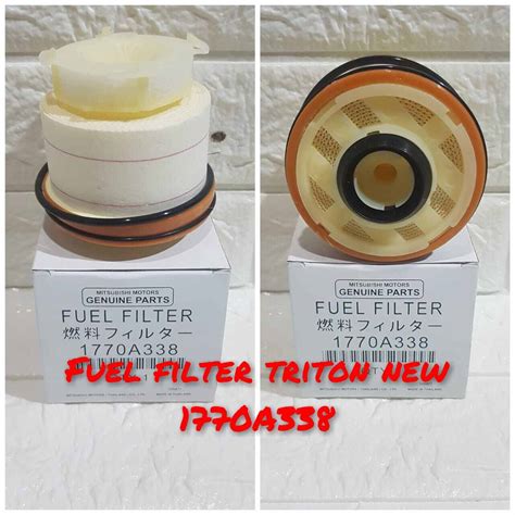 FUEL FILTER SARINGAN SOLAR MITSUBISHI NEW TRITON HDX PAJERO SPORT DAKAR