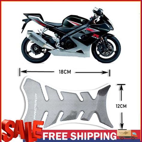 Resin Universal Motorcycle Sticker Decal Gas Oil Fuel Tank Pad