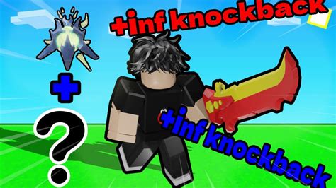 This COMBO Makes You Do INF Knockback In Roblox Bedwars YouTube