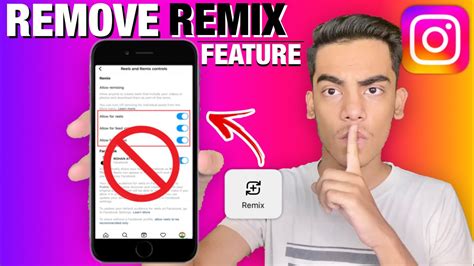 How To Remove Reels Remix Feature From Instagram How To Turn Off