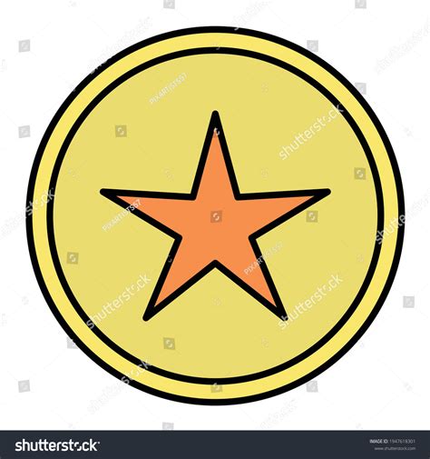 Vector Star Outline Icon Design Stock Vector (Royalty Free) 1947618301 ...