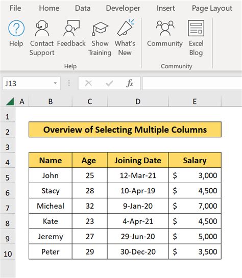 How To Select Multiple Columns In Excel Using Vlookup Printable