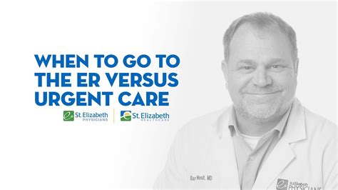 When To Go To The Er Versus Urgent Care Youtube