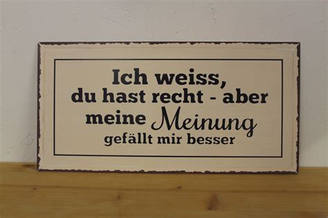 Spruchtafel Du Hast Recht