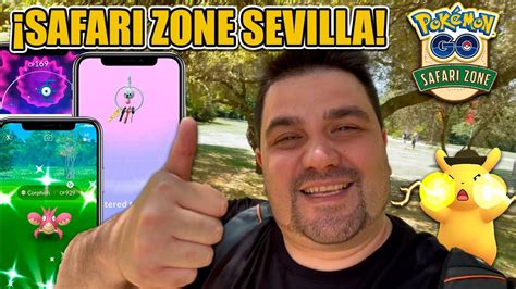 Locura De Evento Comenzando El Pok Mon Go Safari Zone Con Muchos