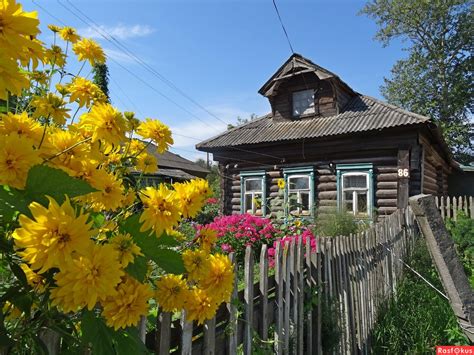 Домик в деревне картинки (74 фото) » НА ДАЧЕ ФОТО