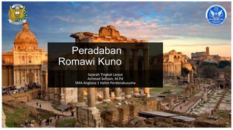 Sejarah Peradaban Romawi Kuno Di Duniapptx