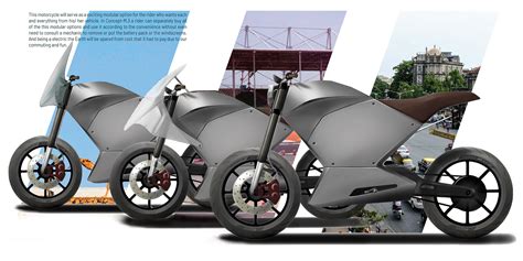 Concept - M.3 : Modular Electric motorcycle on Behance