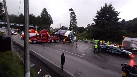 Trece Personas Mueren En La M Xico Toluca Tras Volcadura De Autob S De