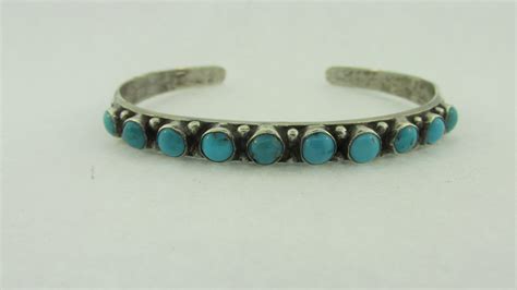 Turquoise Row Bracelet Of The Fred Harvey Era Fred Harvey Jewelry