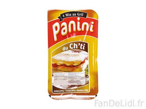 Panini Produits Alimentaires Fan De Lidl Fr