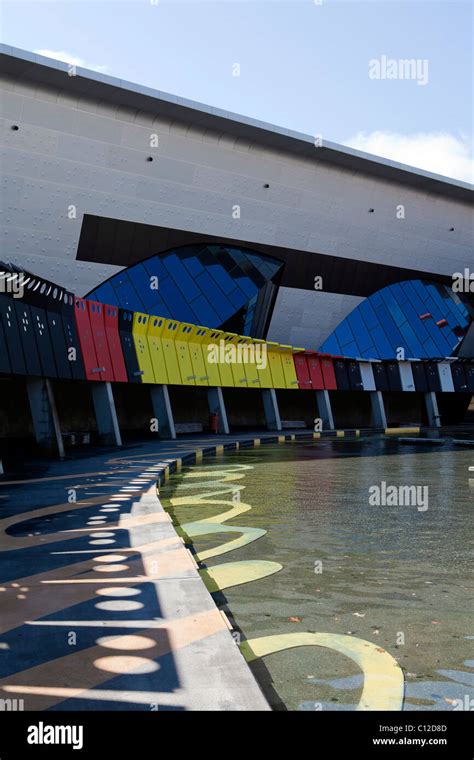 Architecture of the Australian Museum, Canberra Stock Photo - Alamy