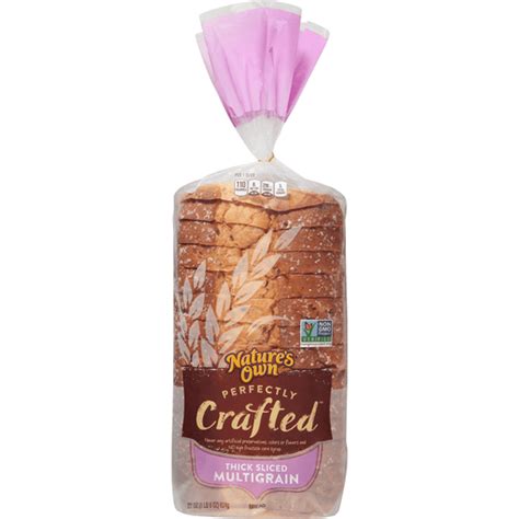 Nature S Own Perfectly Crafted Bread Multigrain Thick Sliced Buehler S