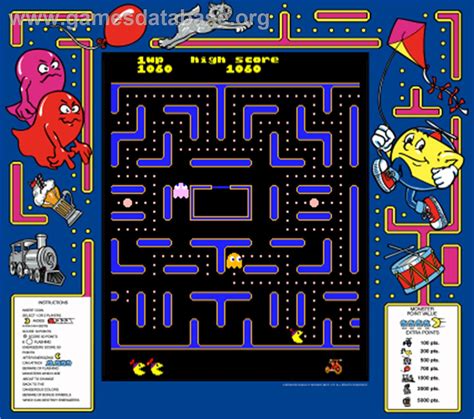 Jr. Pac-Man - Arcade - Artwork - Artwork