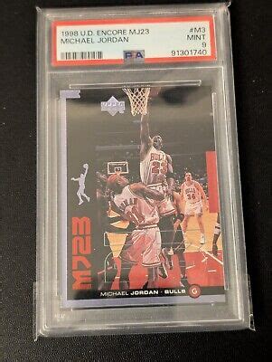 Upper Deck Encore Mj M Michael Jordan Hof Psa Pop Ebay