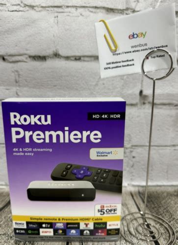 Roku Premiere Hd K Hdr Ebay