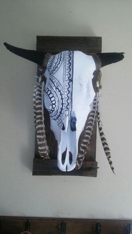 bull head decor finished | Bull head decor, Bull, Headed