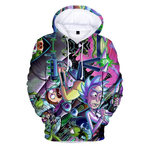 Rick and Morty 3D Merch Harajuku hoodie Women/Men Hoodie Sweatshirt ...