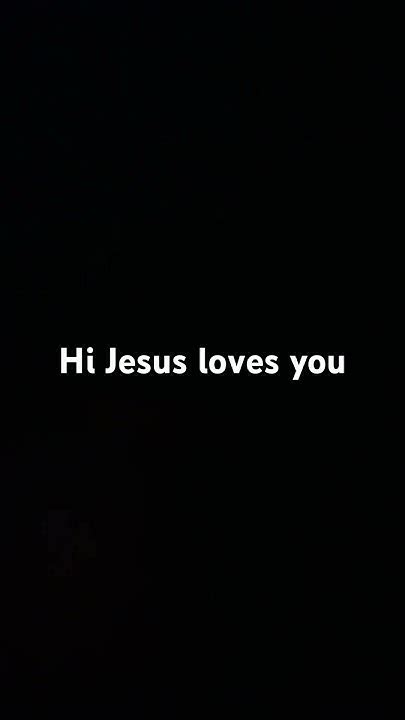 Jesus Loves You Youtube