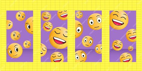 Illustration De Modèle Dhistoire Emoji 3d Bonne Journée Emoji Vecteur Premium