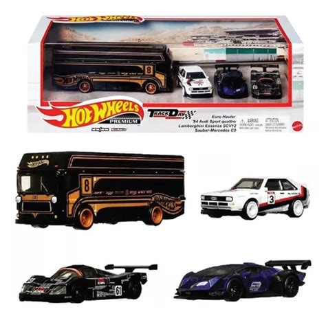 Hot Wheels Premium Box Track Day Audi C 4 Miniaturas 1 64 Parcelamento Sem Juros