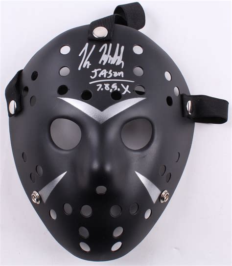 Kane Hodder Signed "Friday the 13th" Jason Voorhees Mask Inscribed ...