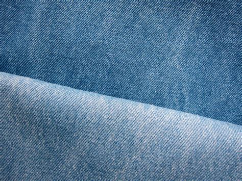 Denim Fabric Washed Denim Fabric In Denim Blue Light Blue Etsy