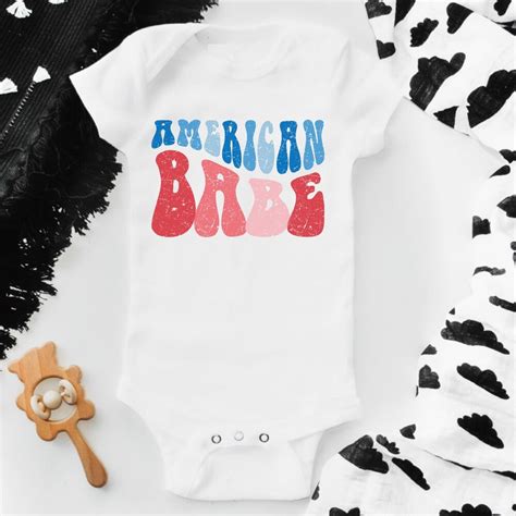 Bella Canvas With American Babe Fourth Of July Baby Outfit 4Th Of July Baby Girl Outfit Baby