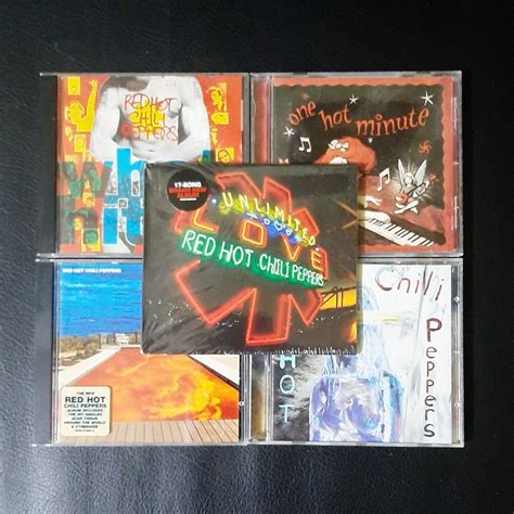 Red Hot Chili Peppers CD Set On Carousell