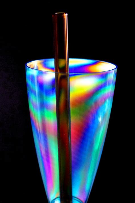 Glas With Straw Experimenting With Polarized Light Hermann Kl Flickr