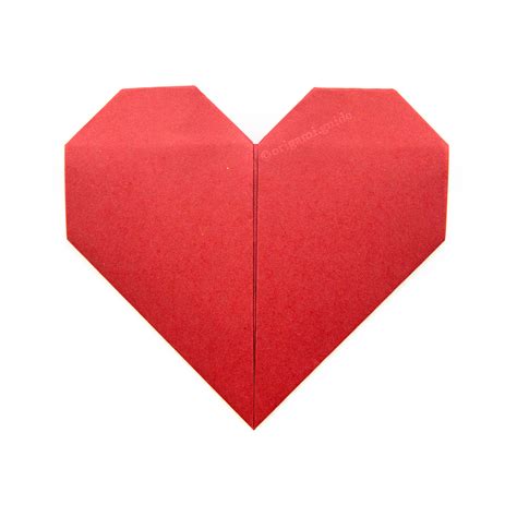 How To Make An Origami Heart A Step By Step Guide With Free Pdf All