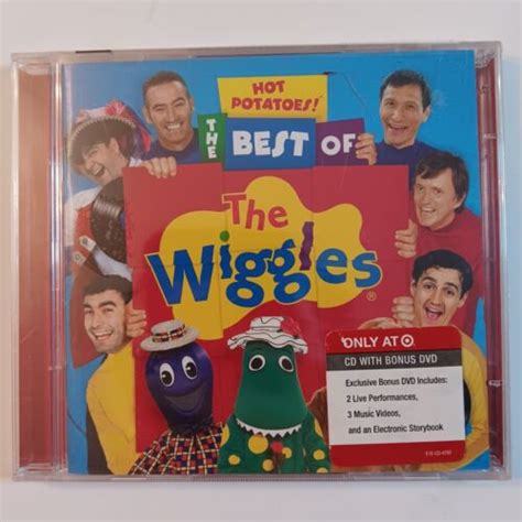 Best Of The Wiggles Hot Potatoes CD A Live Two Performance Bonus DVD