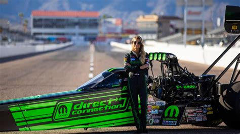 Top Fuels Leah Pruett Ready To Roll At Dodge Power Brokers Nhra Mile