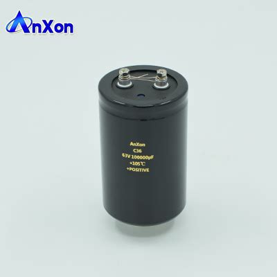 Capacitor V Uf Type B Aluminum Electrolytic Capacitor With