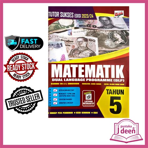 Jdeen Buku Latihan Tahun Matematik Tutor Sukses Shopee Malaysia