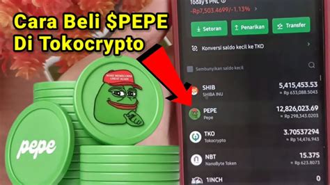 Cara Membeli Koin PEPE Di Tokocrypto YouTube