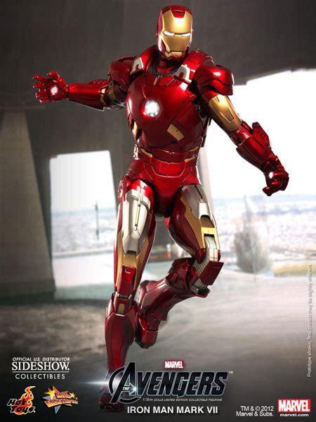 Lost In Collectibles The Avengers Iron Man Mark Vii Figure Hot Toys