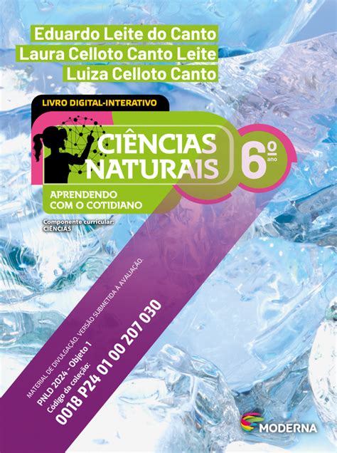 Ciências Naturais Aprendendo o cotidiano 6º ano PNLD Moderna