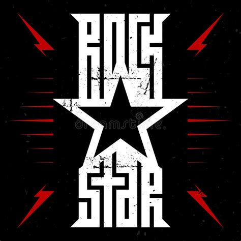 Rockstar Stock Illustrationen Vektoren Kliparts Stock